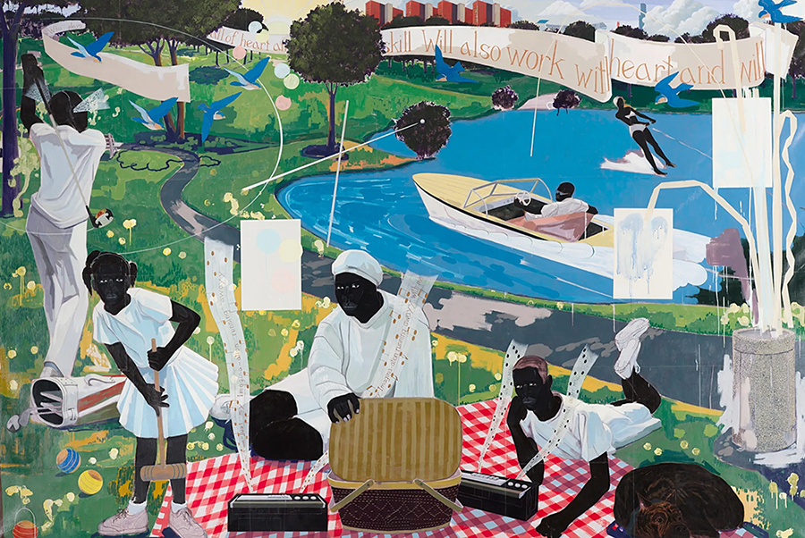 Kerry James Marshall, Past Times, 1997