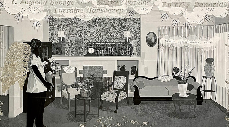 Kerry James Marshall a pastoral collage