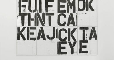 Christopher Wool Language paintings 1
