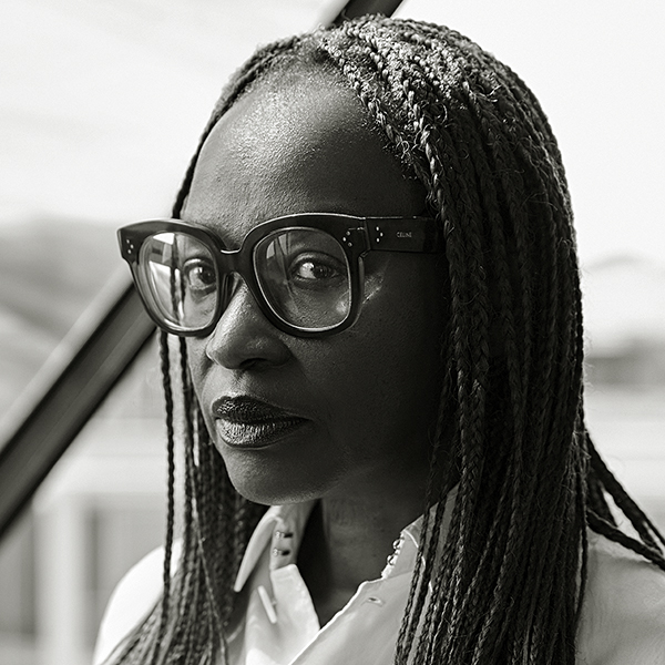 Koyo Kouoh. Photo- Mirjam Kluka